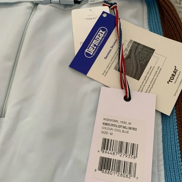 NWT perfect moment striped belted ski suit - Picture 7 of 8